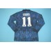 Manchester United 92/93 Away Blue Long Sleeve Soccer Jersey